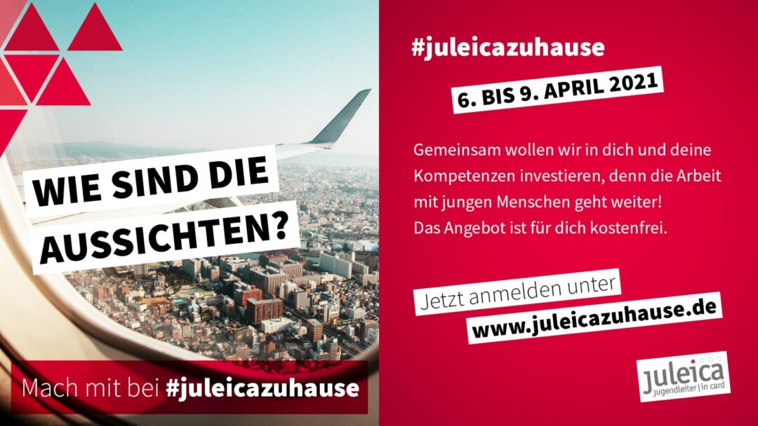 #juleicazuhause – jetzt anmelden!