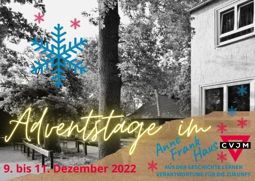 Adventstage im CVJM Anne-Frank-Haus – 09. – bis 11. Dezember 2022