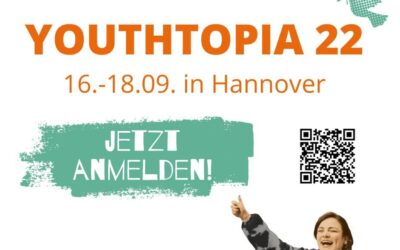 Youthtopia – bundesweite Bildungsfestival in Hannover – 16.-18.9.2022